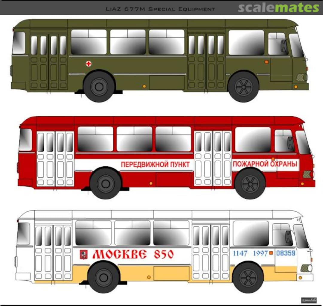 Boxart LiAZ-677 BSM430500 BSmodelle