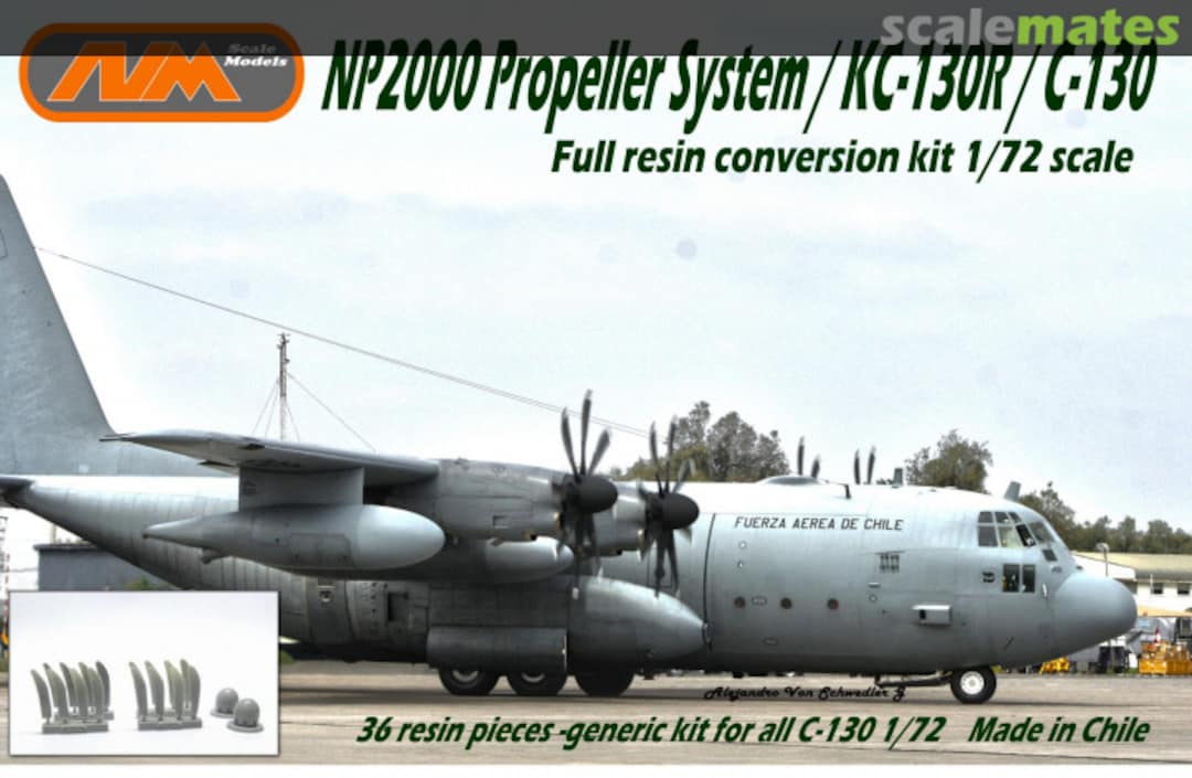 Boxart NP2000 Propeller System / KC-130R / C-130  AVM Scale Models