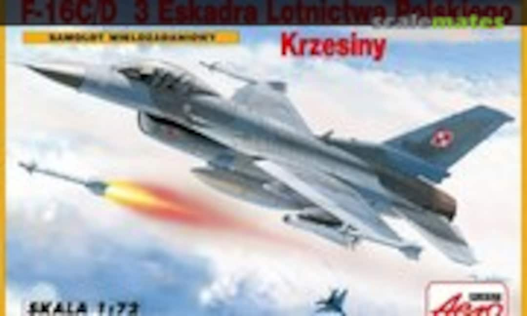 1:72 F-16C/D 3 Eskadra Lotnictwa Polskiego Krzesiny (Aeroplast 00295)