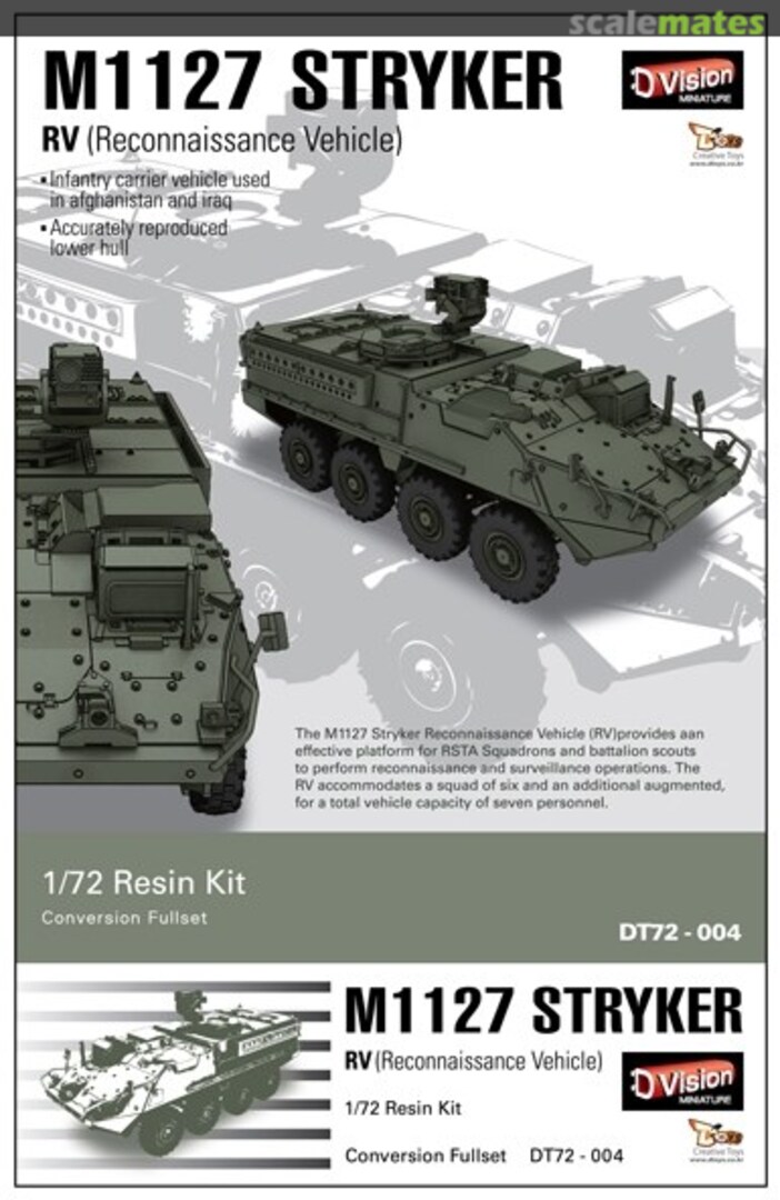 Boxart M1127 Stryker DT72-004 D-Toys