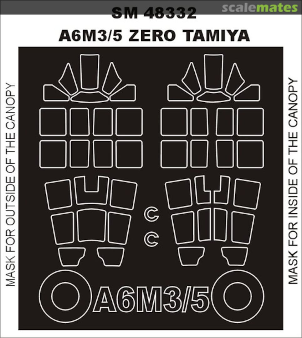 Boxart Mitsubishi A6M3/3a/5 Zero SM48332 Montex