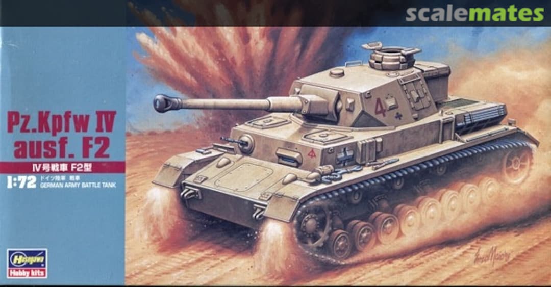 Boxart Panzer IV Ausf. F2 31142 Hasegawa