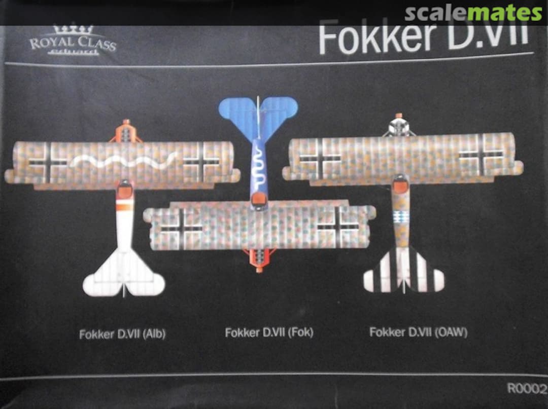 Boxart Fokker D.VII (Alb, Fok, OAW) R0002 Eduard