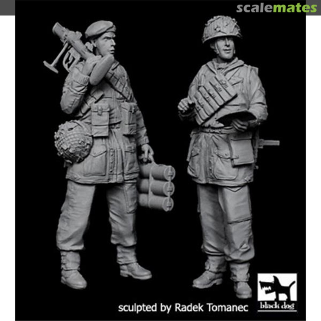 Boxart British paratropers set F35122 Black Dog