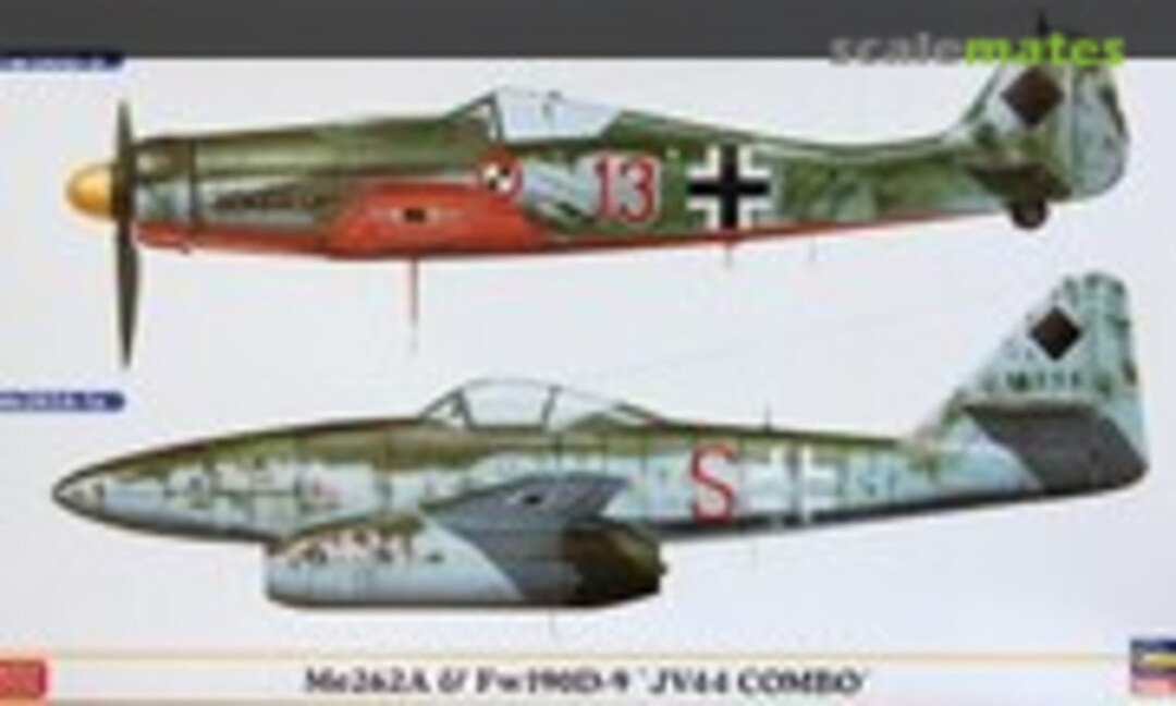 1:72 Me262A &amp; Fw190D-9 'JV44 Combo' (Hasegawa 01952)