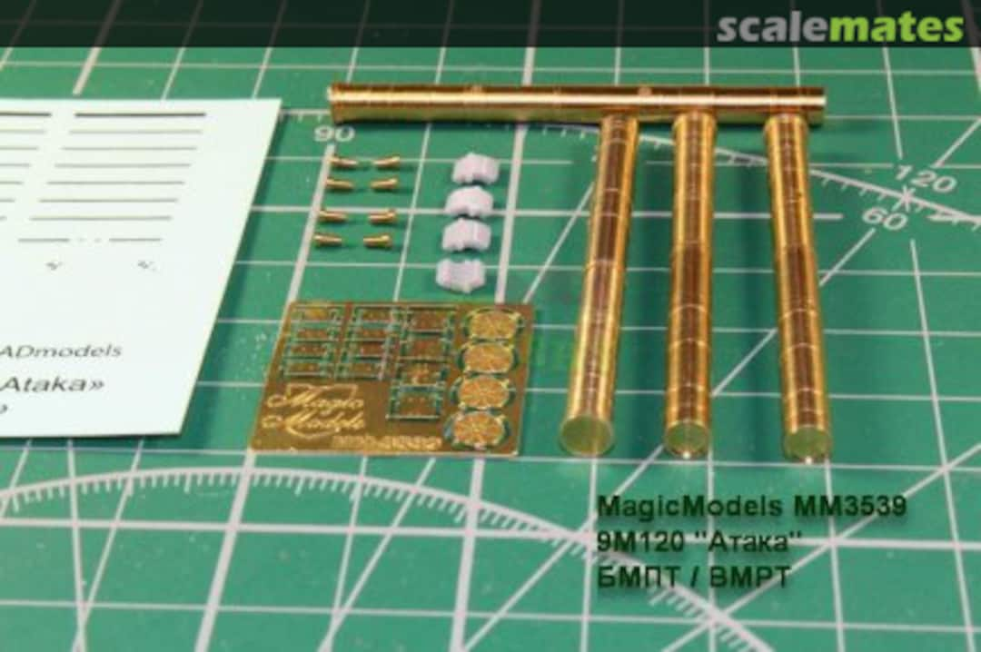 Boxart Combat missile 9M120 "Attack". MM3539 Magic Models