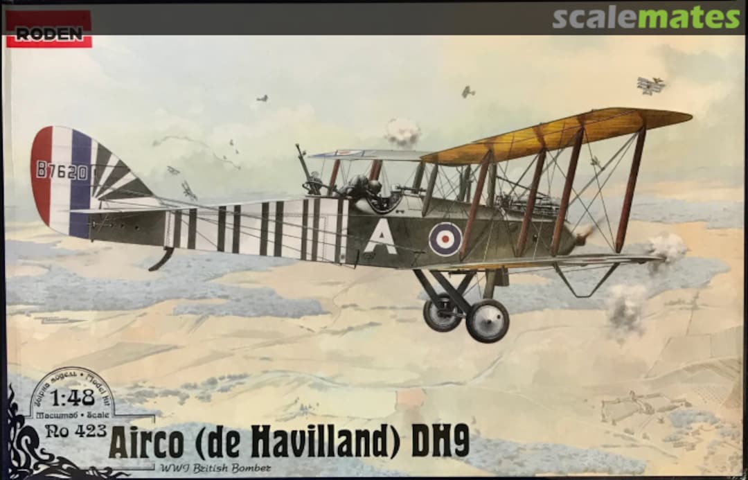 Boxart Airco (de Havilland) DH9 423 Roden