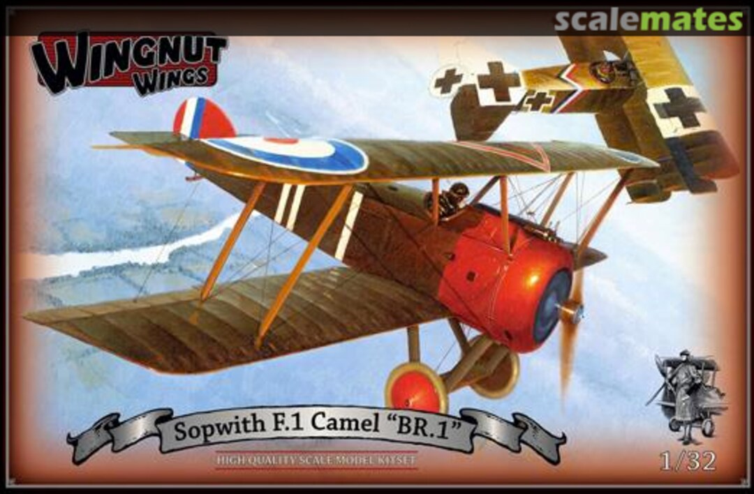 Boxart Sopwith F.1 Camel 'BR.1' 32070 Wingnut Wings