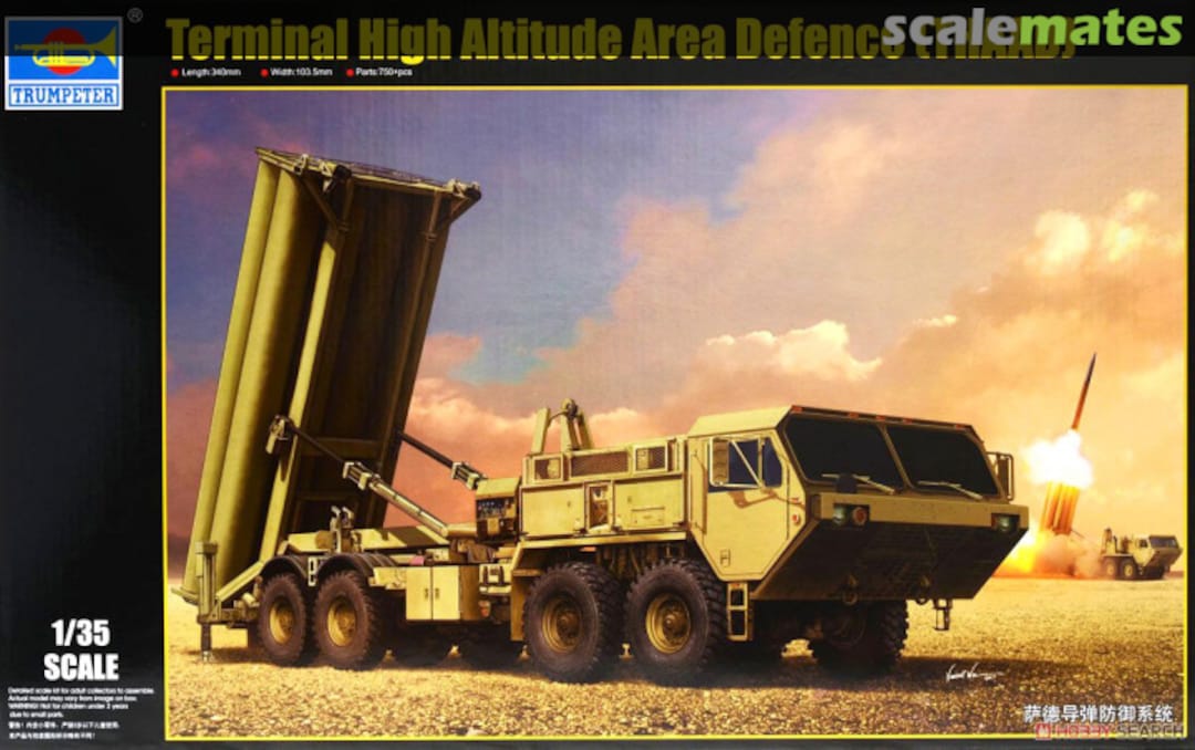 Boxart Terminal High Altitude Area Defense [THAAD] 01054 Trumpeter