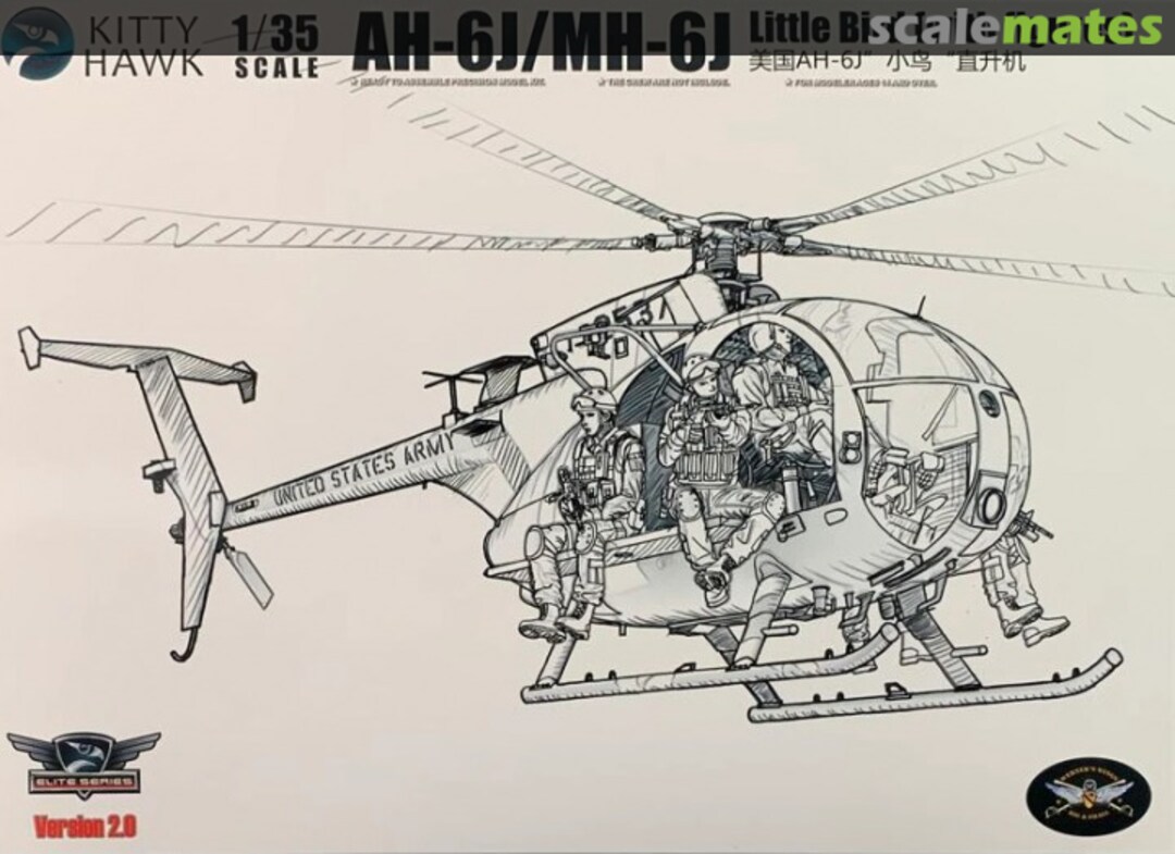 Boxart AH-6J/MH-6J KH50004 Kitty Hawk