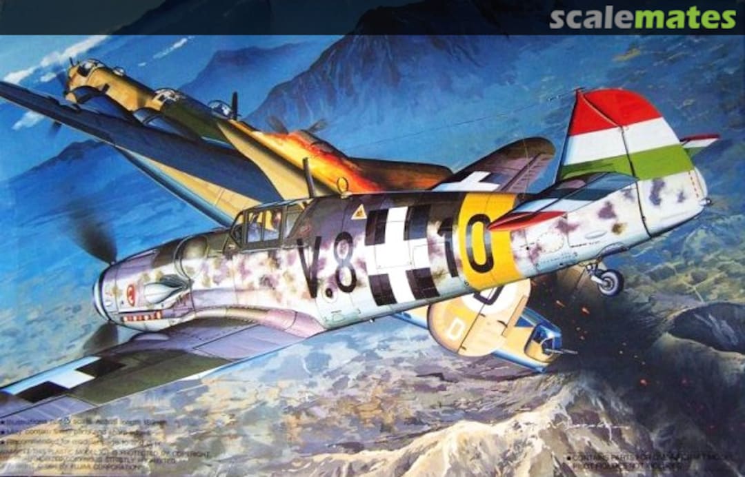 Boxart Messerschmitt Bf109G-6 "Hungarian Puma" 48008 Fujimi