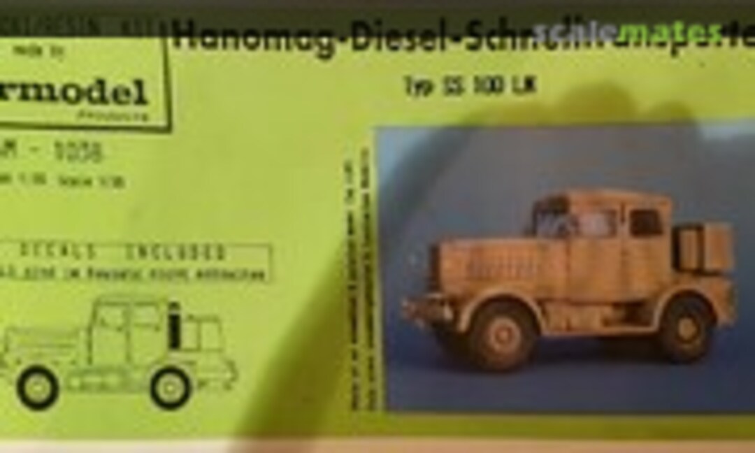 1:35 Hanomag-Diesel-Schnelltransporter (Airmodel AM-1038)