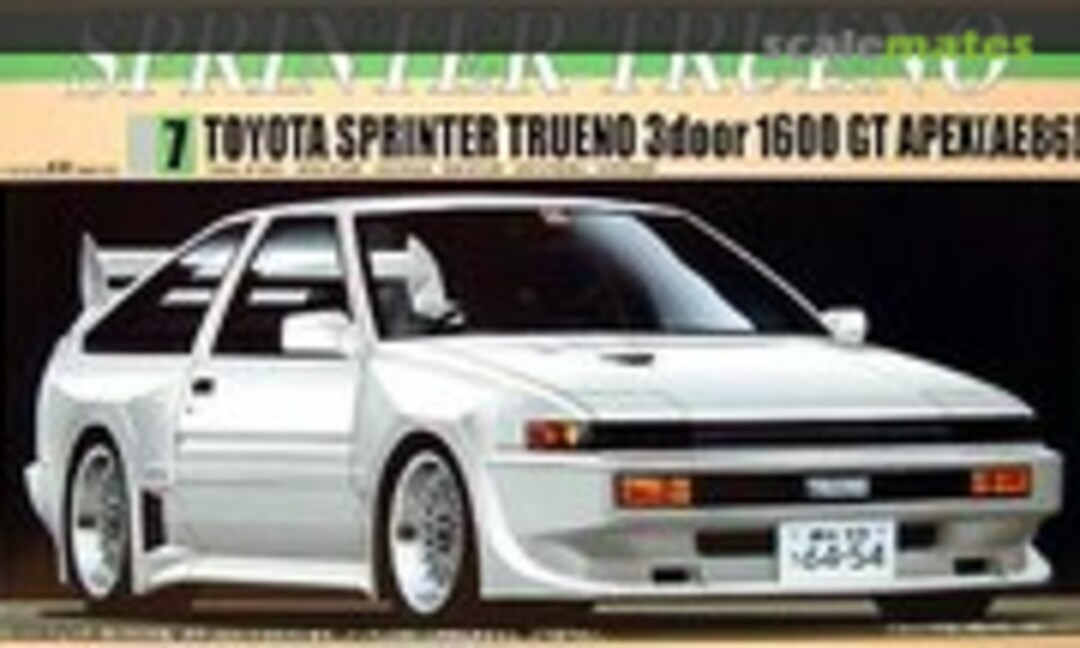 1:24 Toyota Sprinter Trueno 3door 1600GT Apex (AE86) (Fujimi 04569)