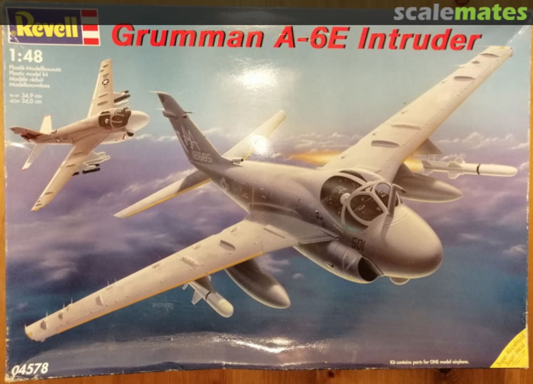 Boxart Grumman A-6E Intruder 04578 Revell