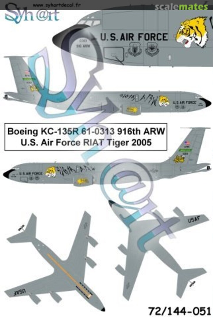 Boxart Boeing KC-135R Stratotanker 72-051 Syhart