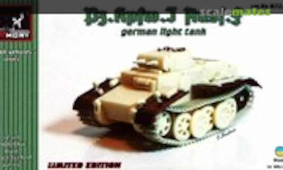 1:72 Pz.Kpfw. I Ausf. F German Light Tank (Armory M72202)