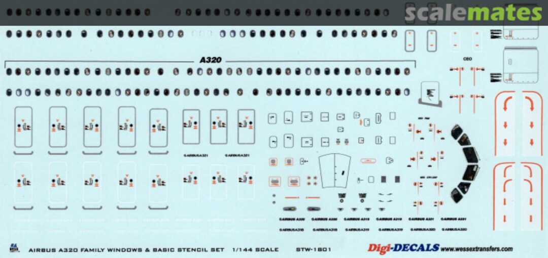 Contents Airbus A320 STW-1801 8aDecs