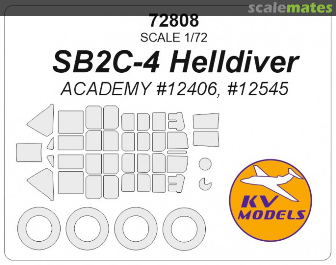 Boxart SB2C Helldiver 72808 KV Models