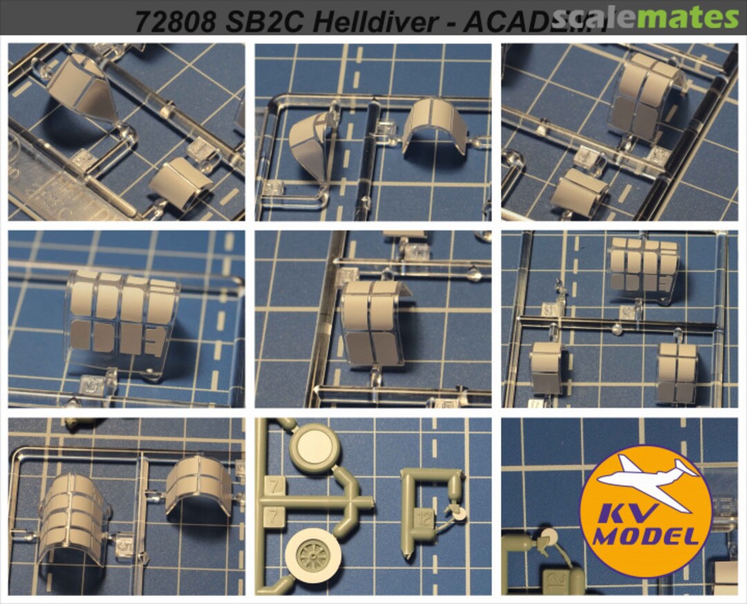 Contents SB2C Helldiver 72808 KV Models