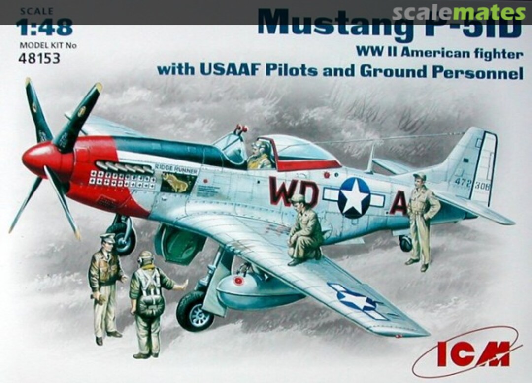 Boxart Mustang P-51D 48153 ICM