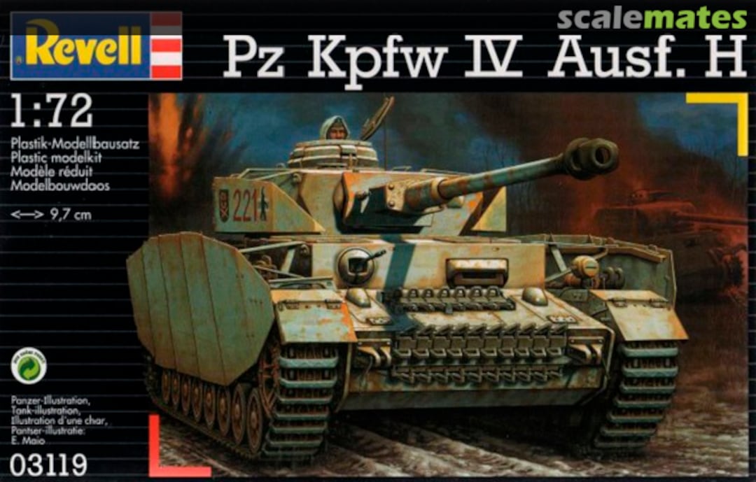 Boxart Pz.Kpfw. IV Ausf. H 03119 Revell