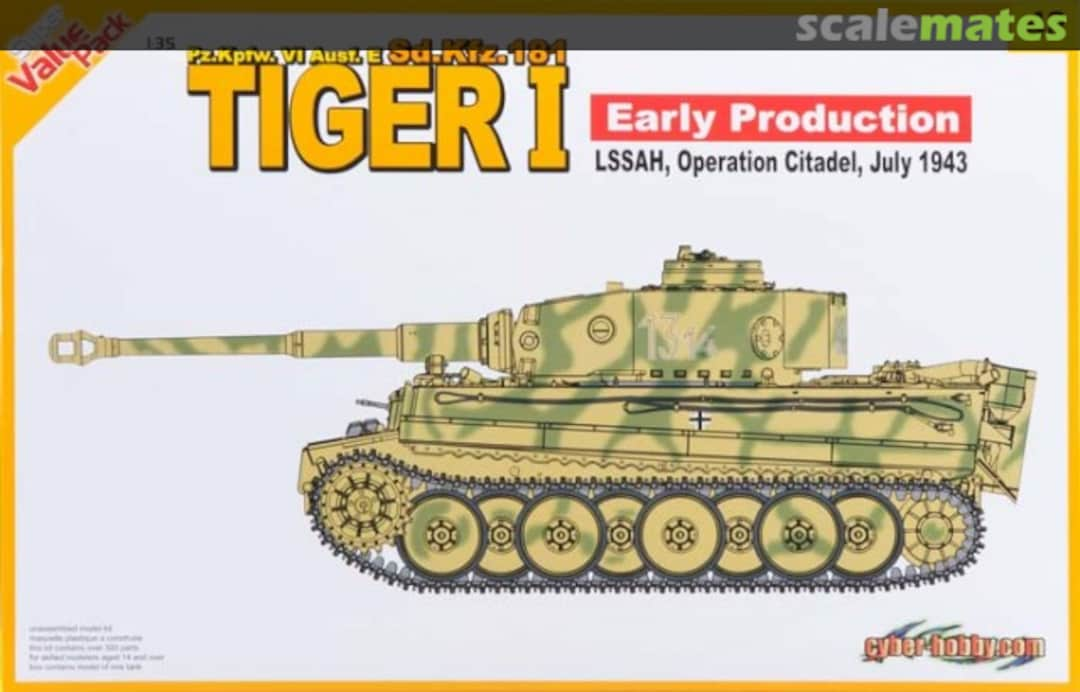 Boxart Tiger I Early Production 9142 Cyber Hobby