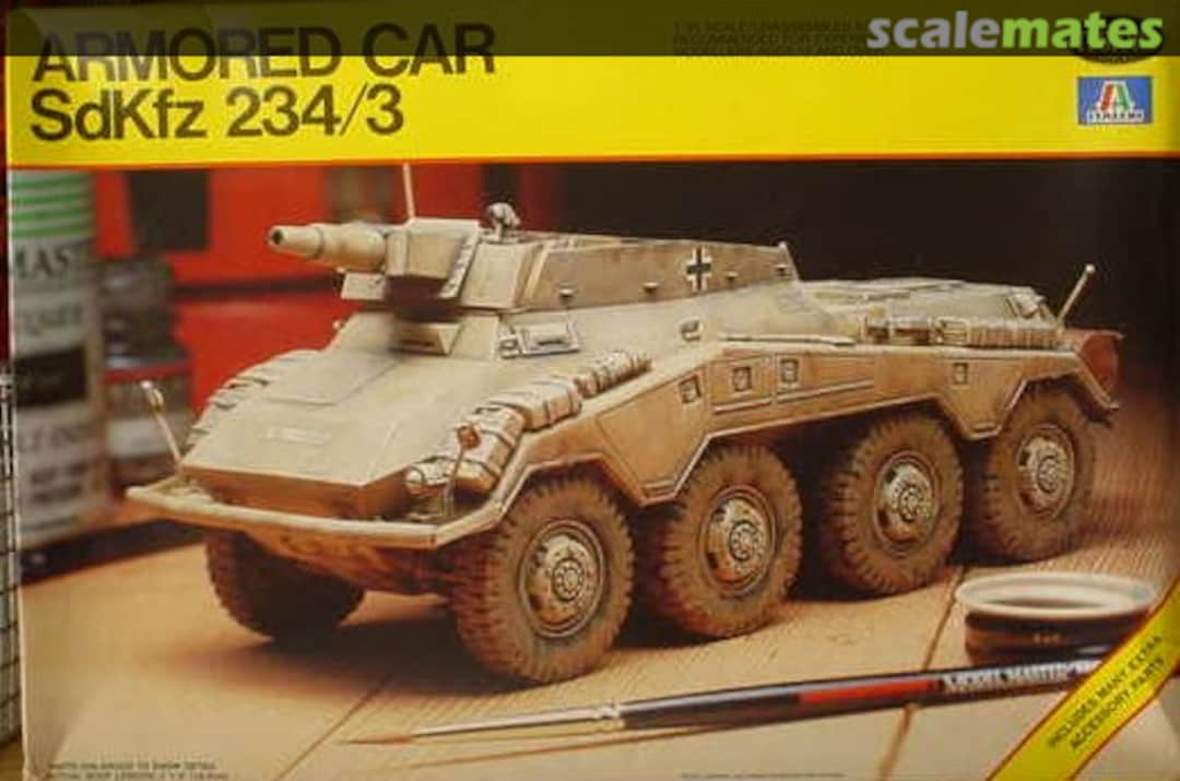 Boxart Sd.Kfz. 234/3 773 Testors/Italeri