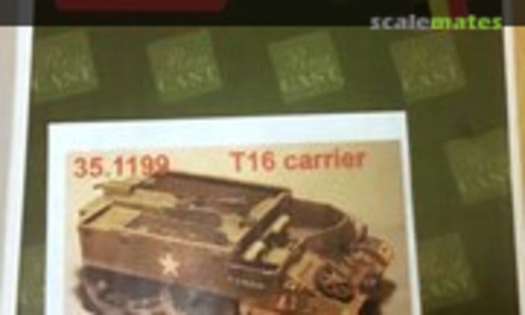 1:35 T16 Carrier (Resicast 35.1199)