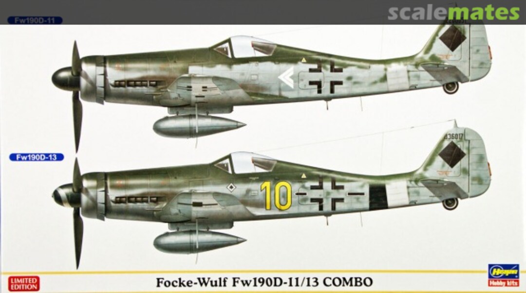 Boxart Focke-Wulf Fw190D-11/13 Combo 02115 Hasegawa