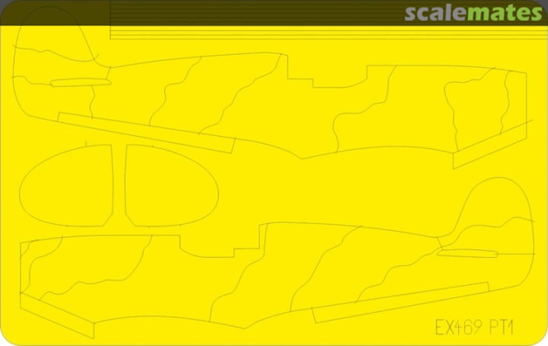 Boxart Spitfire camo scheme A EX469 Eduard