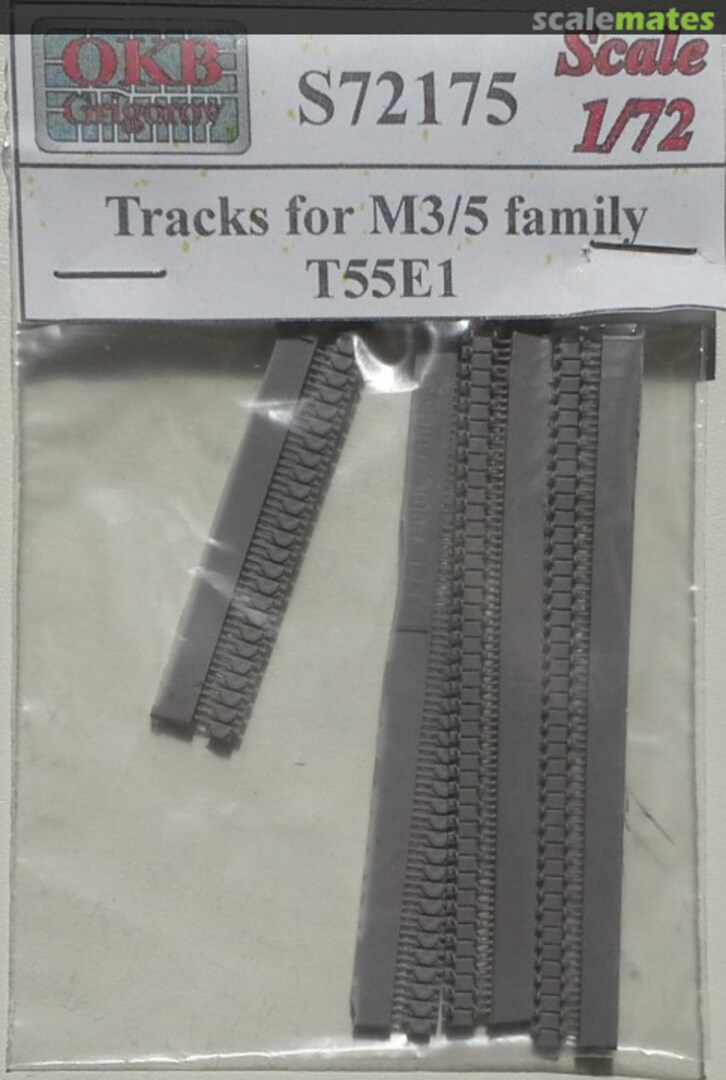 Boxart Tracks for M3/5 Family T55E1 S72175 OKB Grigorov