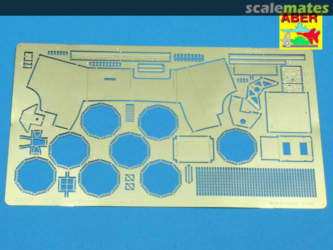 Boxart Additional accessories to Jeep 35A057 Aber