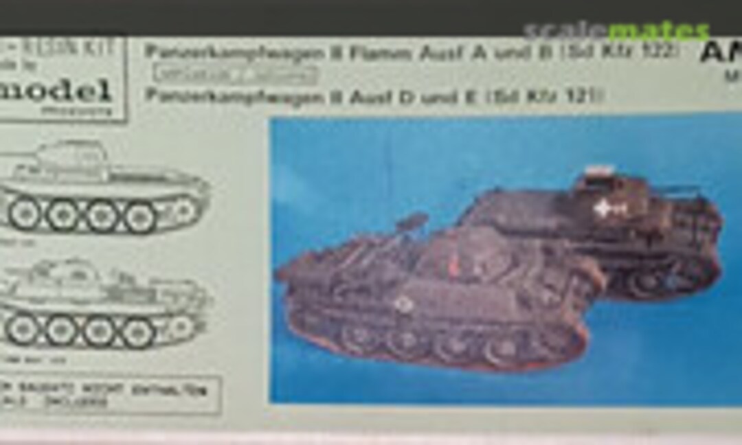 1:35 Panzerkampfwagen II Flamm Ausf A/B und D/E (Airmodel AM-1054)