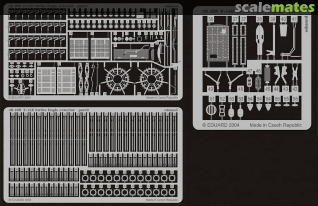 Boxart F-15E Exterior 48489 Eduard