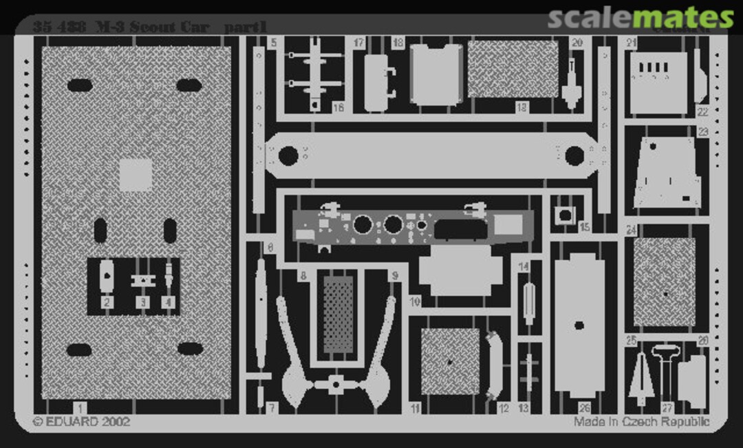 Boxart M-3 Scout Car 35488 Eduard