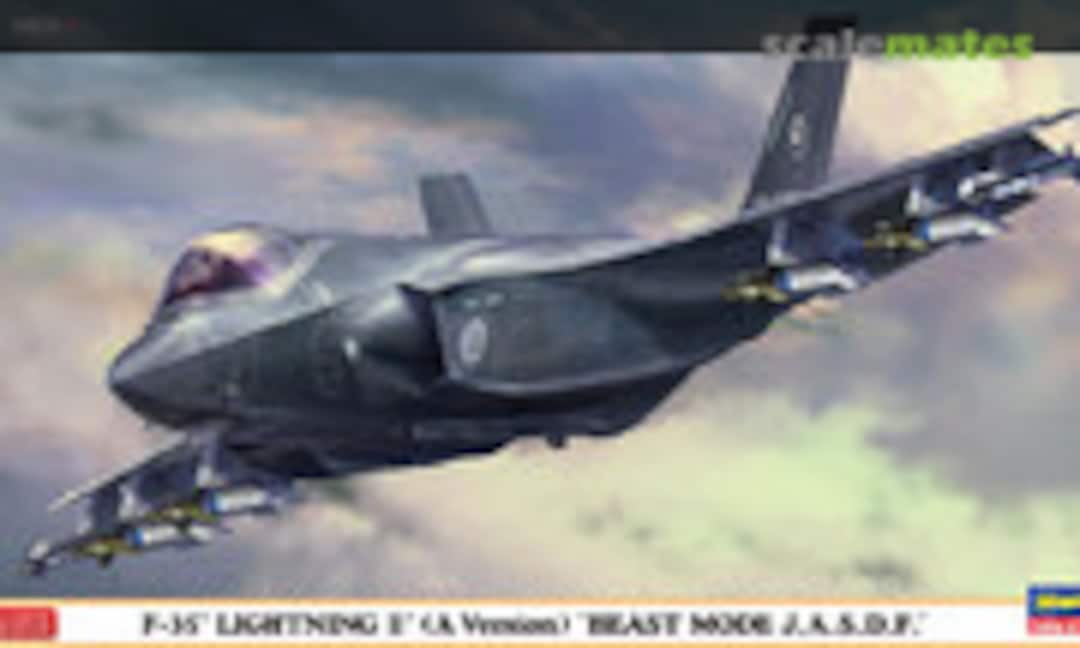 1:72 F-35 Lightning II (A Version) `Beast Mode J.A.S.D.F.´ (Hasegawa 02366)