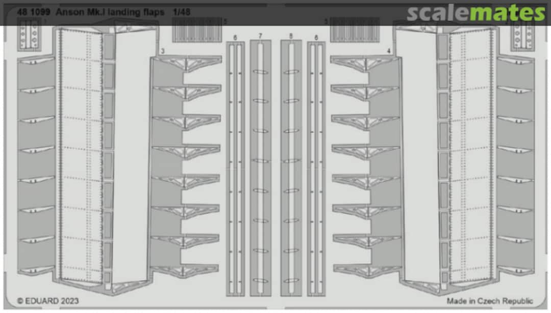 Boxart Anson Mk.I landing flaps 481099 Eduard
