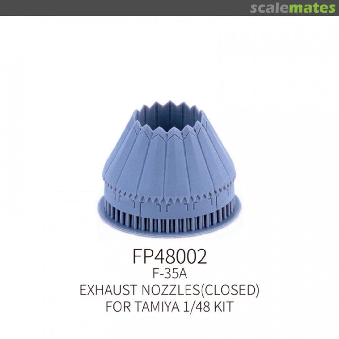 Boxart F-35A Exhaust nozzle closed FP48002 Galaxy Model