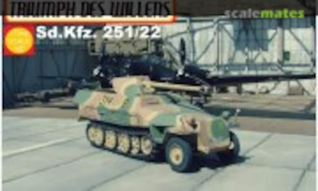 1:72 Sd.Kfz. 251/22 Pakwagen (Triumph des Willens TDW08.24/4)