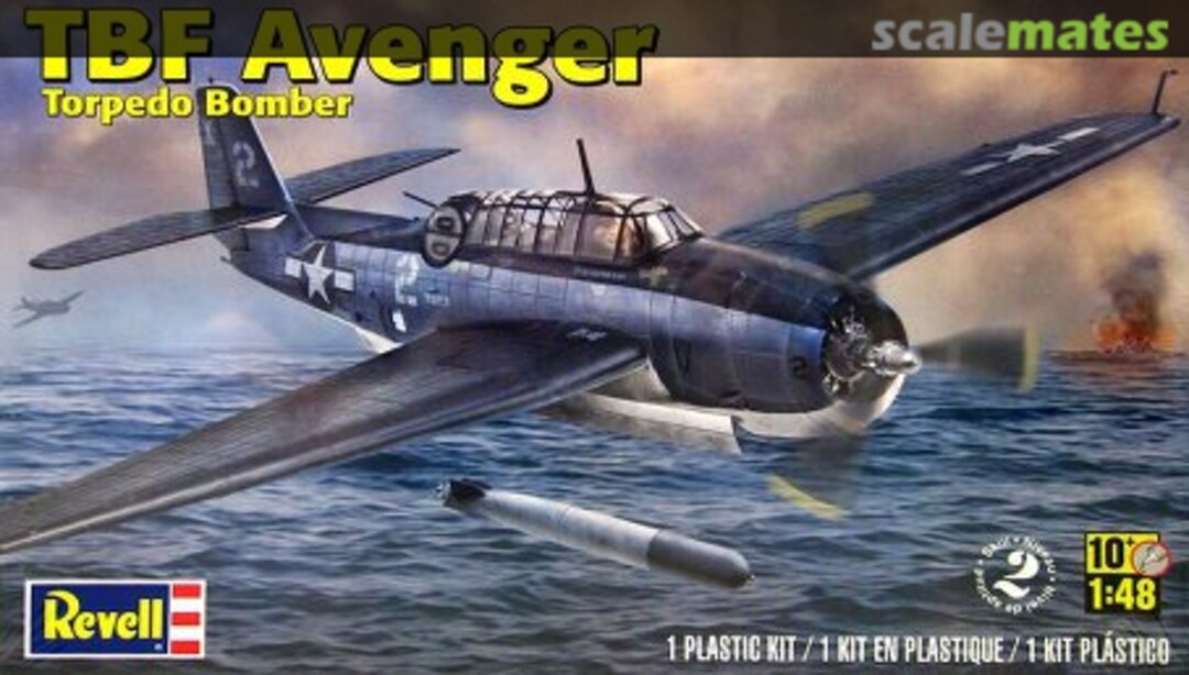 Boxart TBF Avenger Torpedo Bomber 85-5259 Revell