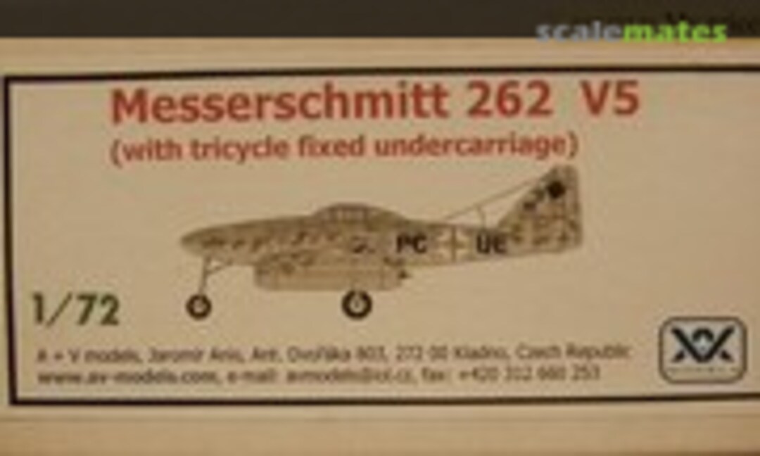 Messerschmitt 262 V5 (A+V Models )