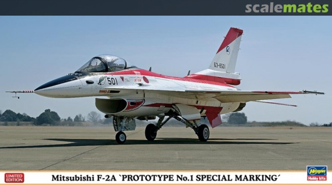 Boxart Mitsubishi F-2A `Prototype No.1 Special Marking´ 02117 Hasegawa