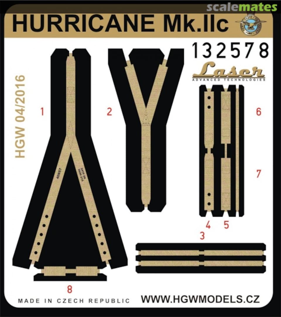 Boxart Hurricane Mk.IIc 132578 HGW Models