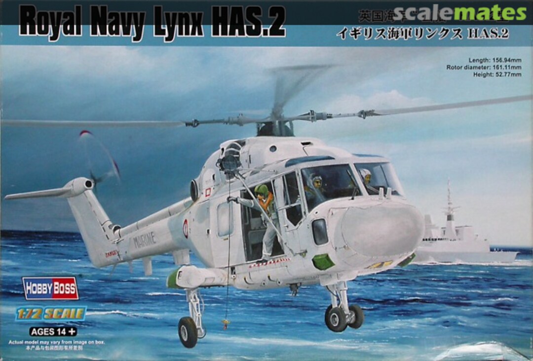 Boxart Royal Navy Lynx HAS.2 87236 HobbyBoss