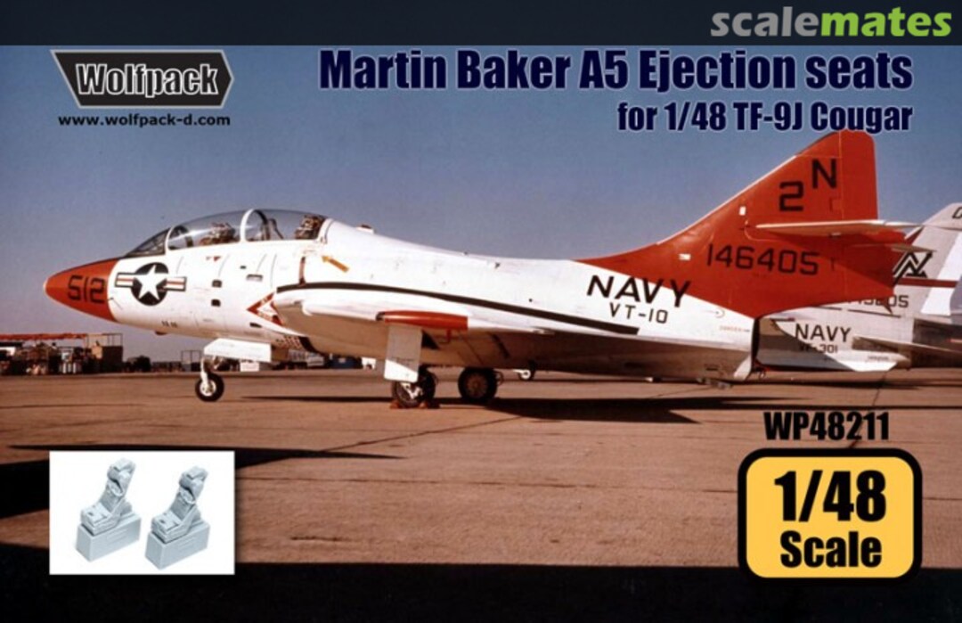 Boxart Martin Baker A5 Ejection Seat Set for TF-9J Cougar WP48211 Wolfpack