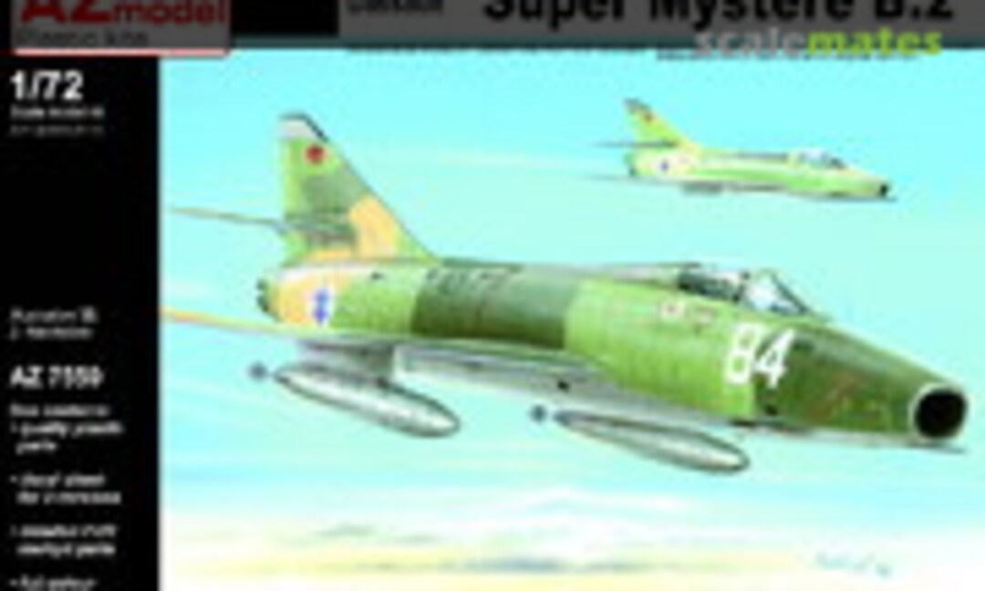 1:72 Super Mystere B.2 (AZmodel AZ7550)