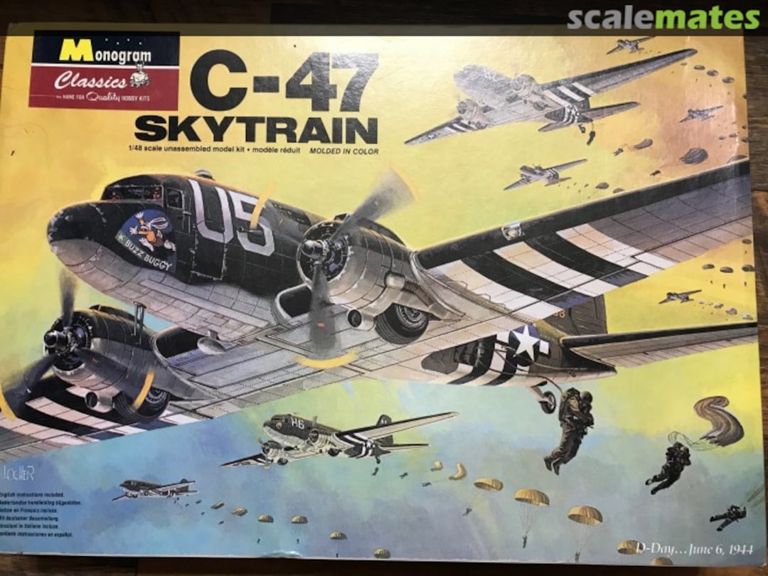 Boxart C-47 Skytrain 85-5607 Monogram