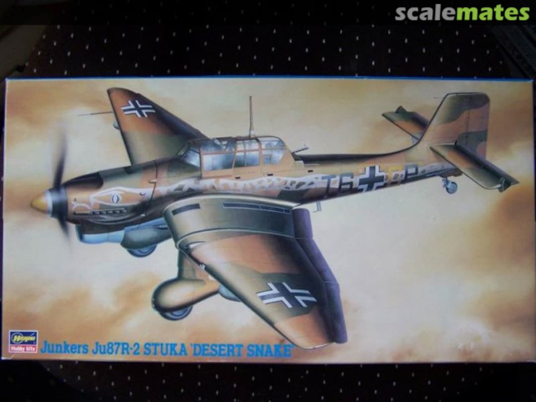 Boxart Junkers Ju 87R-2 Stuka `Desert Snake´ 09174 Hasegawa