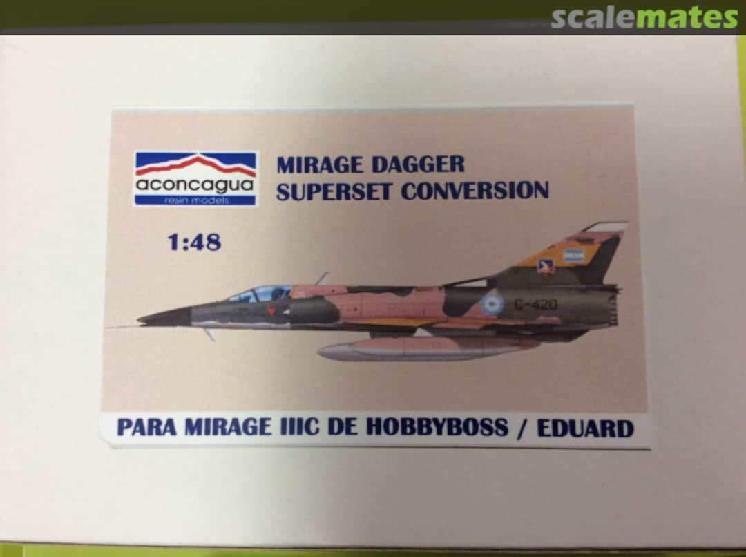 Boxart Mirage Dagger Superset Conversion ? Aconcagua Resin Models