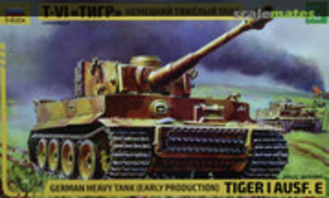 1:35 Tiger I Ausf. E (Zvezda 3646)